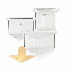 Формочки для придания блюдам формы PRESTO FoodStyle, треугольники, 3 шт / Tescoma