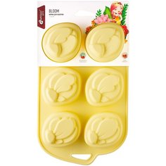 Форма для выпечки APOLLO genio "Bloom" желтый