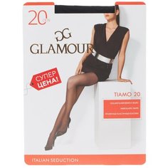 GLAMOUR Колготки женские Tiamo 20 (96/12) (nero, 3)