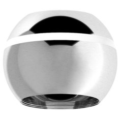 Корпус светильника накладной для насадок D60/70mm с LED подсветкой C1104 PSL серебро полированное D100*H80mm MR16 GU5.3 LED 3W 4200K Ambrella Light