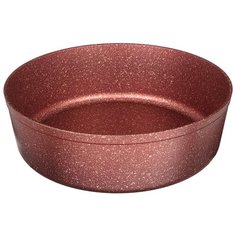 Форма для запекания Agness Премиум Red Queen круглая 24х7 см трехслойное покрытие Granit, Pfoa Free (936-700)