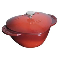 Кокот Сердце (1.75 л), 20 см, вишневый, Staub