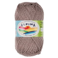 Пряжа Alpina Shebby, 100% хлопок, 10*50 г, 150 м+-7 м, №09, серый