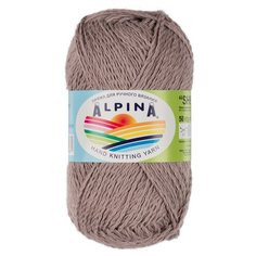 Пряжа Alpina "SHEBBY" 100% хлопок №09 серый - 10 мотков по 50 г