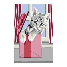 Molly Картина по номерам "Котенок" 20х30 см (KH0254)