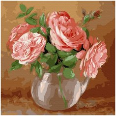 Molly Картина по номерам "Бузин.Случайный букет" 30х30 см(KH0735)