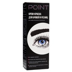 Point Набор Крем-краска для бровей и ресниц черный