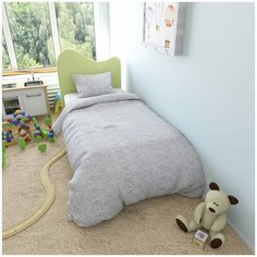 Пододеяльник Amarobaby хлопок 145 х 210 см дамаск кофе