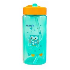 Поильник "Baby Travel", с носиком, 420 мл (цвет: мятно-оранжевый) Uviton