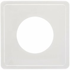 Защитная рамка для выключателей и розеток 1-местная прозрачная duwi 09160 8