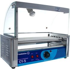 Гриль роликовый Foodatlas CY-5 серый/синий