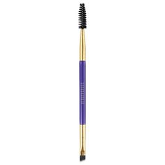 Кисть Beautydrugs для макияжа бровей B1 Makeup Brush для бровей, для ресниц, для век золотистый/фиолетовый