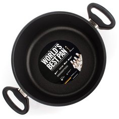 Сотейник AMT Gastroguss AMT824, 24 см, черный