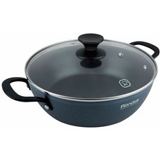 Сотейник Rondell Evolution-R RDA-799, 26 см, с крышкой, черный