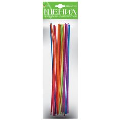 Проволока пушистая, 3 мм, 30 см (яркие цвета) Альт