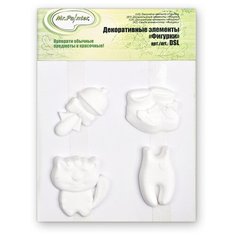 Наборы украшений Mr.Painter DSL Декоративные элементы "Фигурки" 03 "Котик"