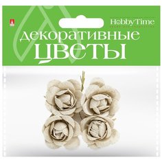 Декоративные цветы в связке, вид 1 (4 штуки) Альт