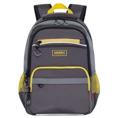 RB-054-5 Рюкзак школьный (/2 серый) Grizzly