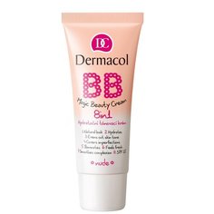 Dermacol BB Magic Beauty крем мультиактивный для красоты кожи 8в1 SPF15 30 г, SPF 15, 30 г, оттенок: 2 nude