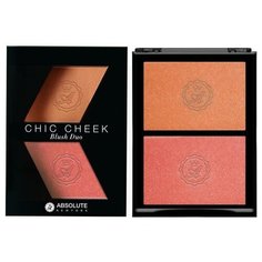 Absolute New York Румяна Chic Cheek Peach Fuzz/Coral Gold