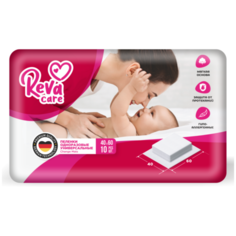 Одноразовые пеленки впитывающие для детей и взрослых Reva Care 40*60, 10 шт