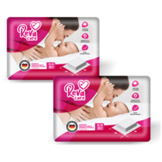 Одноразовые пеленки впитывающие для детей и взрослых Reva Care 60*90, 60 шт (2 уп х 30 шт)