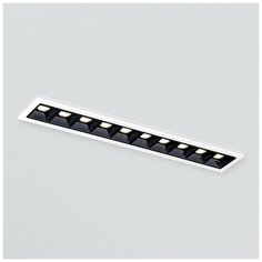 Спот встраиваемый 9922 LED 20W 4200K белый/черный Elektrostandard 992
