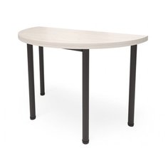 Раскладной стол-консоль Millwood "Далис-1" - дуб белый Крафт, 1000х500/1000х760 мм