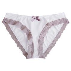 Трусы-слипы "Очарование" (белый, микрофибра), размер 46 Mama Com.Fort