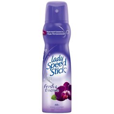Lady Speed Stick дезодорант-антиперспирант, спрей, Fresh&Essence Черная орхидея, 150 мл