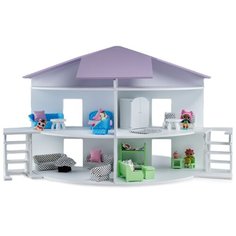 Коняша Кукольный домик "Волшебная арена", с мебелью