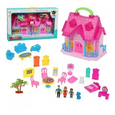 Домик складной с фигурками, 25 предметов, арт. 18631B Наша Игрушка