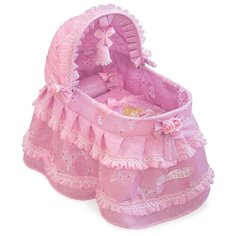 51123 Кроватка для куклы с козырьком серии Мария, 46 см De Cuevas