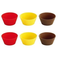 Корзинки силиконовые DELICIA 7 см, 6 шт / Tescoma