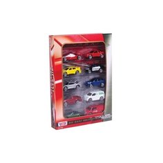 Набор моделей нелицензионных машинок "Die Cast", 10 штук Motormax