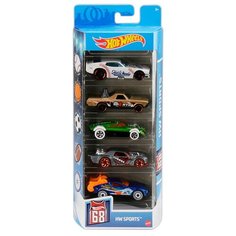 Hot Wheels Набор машинок HW Sports, 5 шт