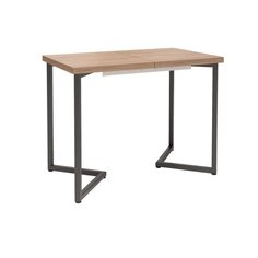 Стол-консоль Millwood "Лондон loft - дуб табачный крафт", 1000/1400х600х760 мм
