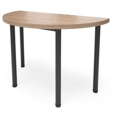 Раскладной стол-консоль loft Millwood "Далис-2" - дуб табачный Крафт, 1100х550/1100х760 мм
