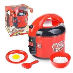 Детская игровая бытовая техника мультиварка 5541 Kitchen Set, открывается крышка, мелодии, светится, звук кипящей воды, в наборе: ложка, миска, тарелка, яичница, рис, 17х16х14 см Play Smart