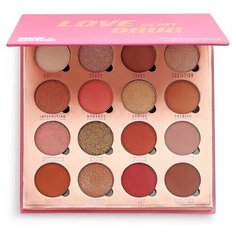 Makeup Obsession Палетка теней 16 цветов Love Is My Drug