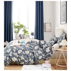 Комплект постельного белья Миланика Вернисаж, семейный, Сатин-твил, Хлопок, наволочки 70х70 2 шт. 50х70 2шт. Milanika