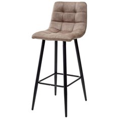 Барный стул SPICE MF-06 теплый серый, ткань микрофибра M-CITY