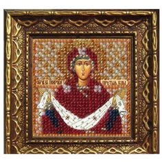 Набор для вышивания бисером "Покрова пресвятой. Богородицы", 6,5x6,5 см, арт. 2033 дПИ Вышивальная Мозаика