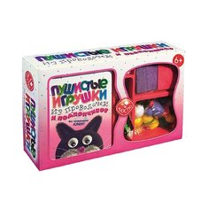 Набор "Пушистые игрушки из проволочек и помпончиков" Новый формат