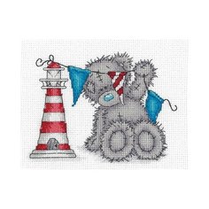 Набор для вышивания крестом Klart "Tatty Teddy с маяком", арт. MTY-8-266