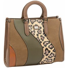 6107-3 D_BROWN Сумка женская David Jones