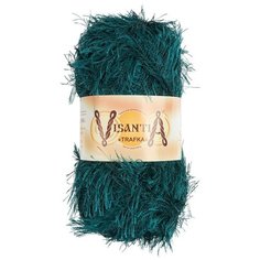 Пряжа Visantia Trafka, 100% полиэстер, 5*100 г, 150 м+-3 м, №0039, темно-бирюзовый