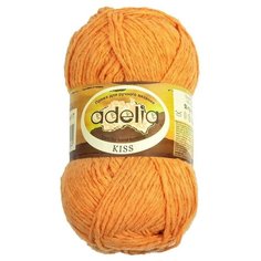 Пряжа Adelia Kiss, 100% полиэстер, 10*50 г, 145 м+-7 м, №17, рыжий