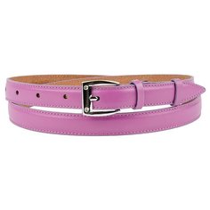 R0660 20 S СИРЕНЕВЫЙ Ремень женский VIP Collection, натуральная кожа