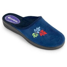 Тапочки анатомические INBLU CA-E4 синего цвета (Размер 38 / 23,5см)